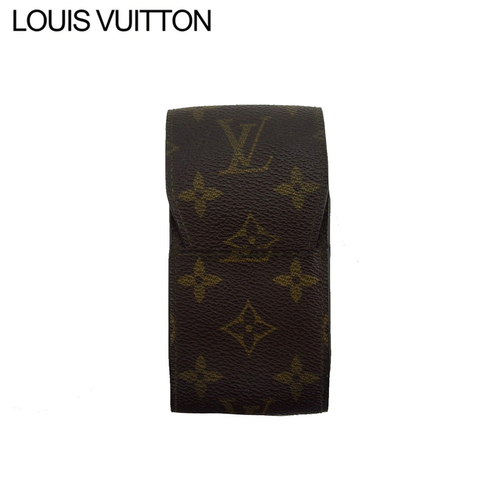 Louis Vuitton Cigarette M63024 Etui cigarette Brown Beige Handbag T24758