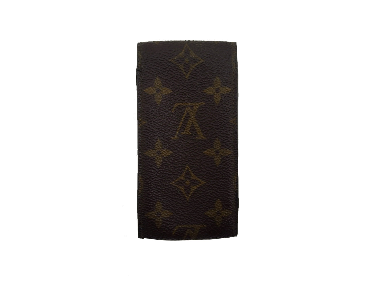 Louis Vuitton Cigarette M63024 Etui cigarette Brown Beige Handbag T24758