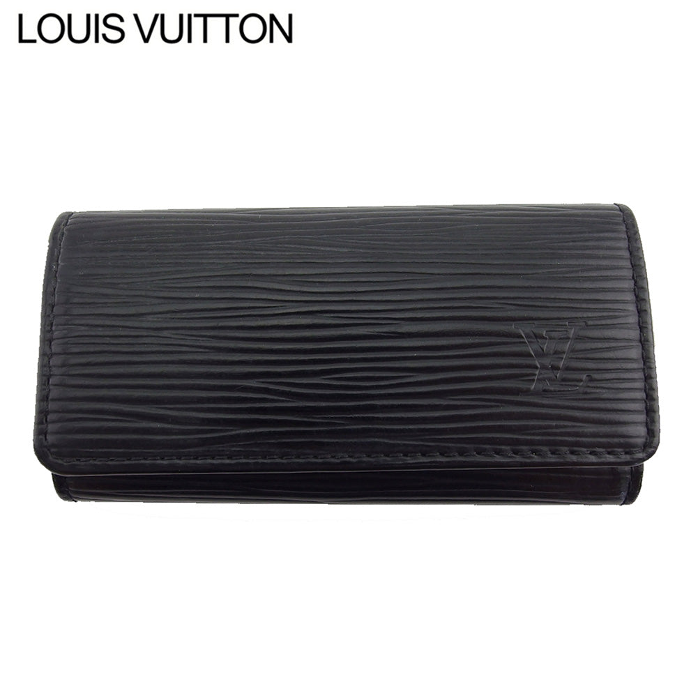 Louis Vuitton Key holder M63822 Multicles4 Black Key Chain