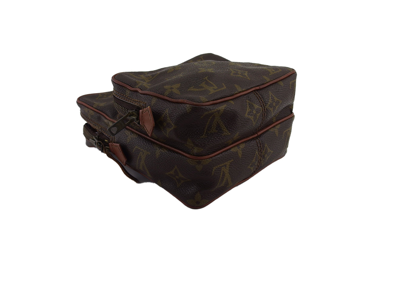 Louis Vuitton No.169 Sac de Poche Brown Beige Shoulder Bag