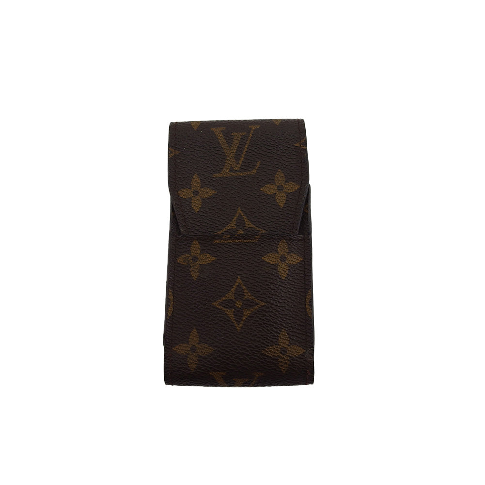 Louis Vuitton Cigarette M63024 Etui cigarette Brown Beige Handbag T24906