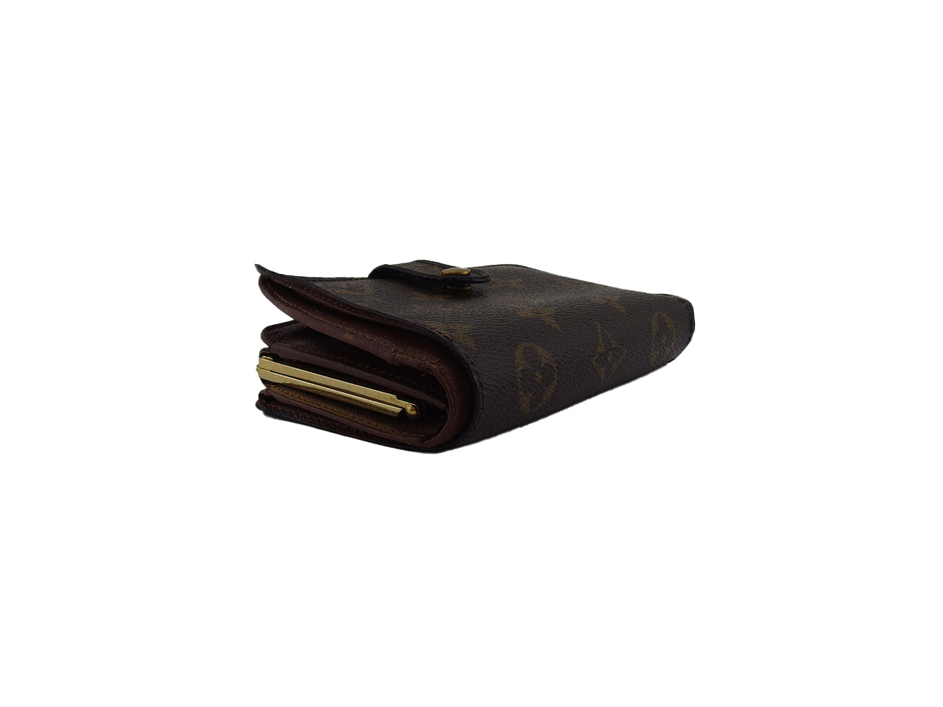 Louis Vuitton Bifold M61674 Portefeuille Viennoiserie Brown Beige Wallet Case