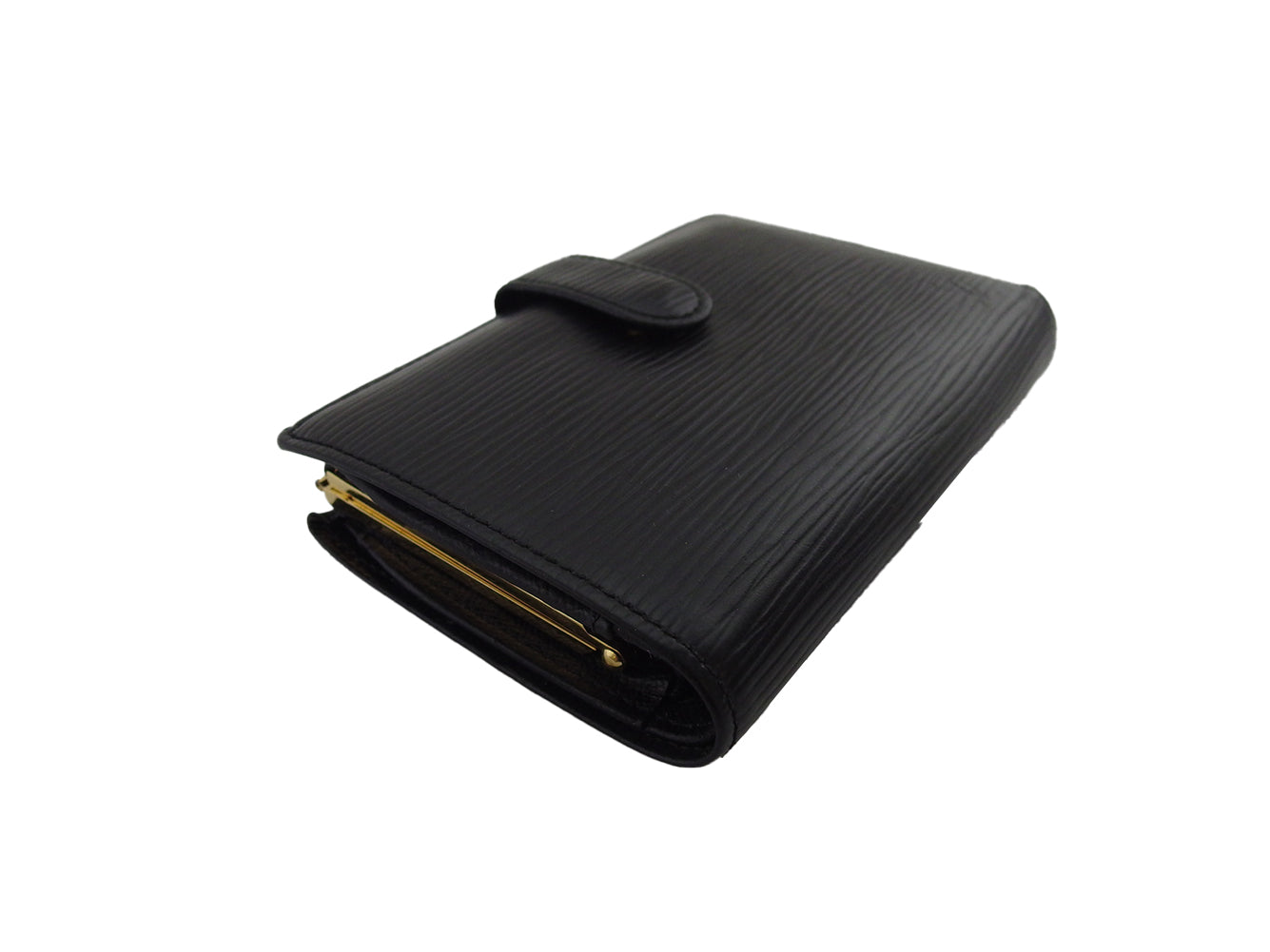 Louis Vuitton Bifold Noir Portonet Bie Vienova Wallet Case