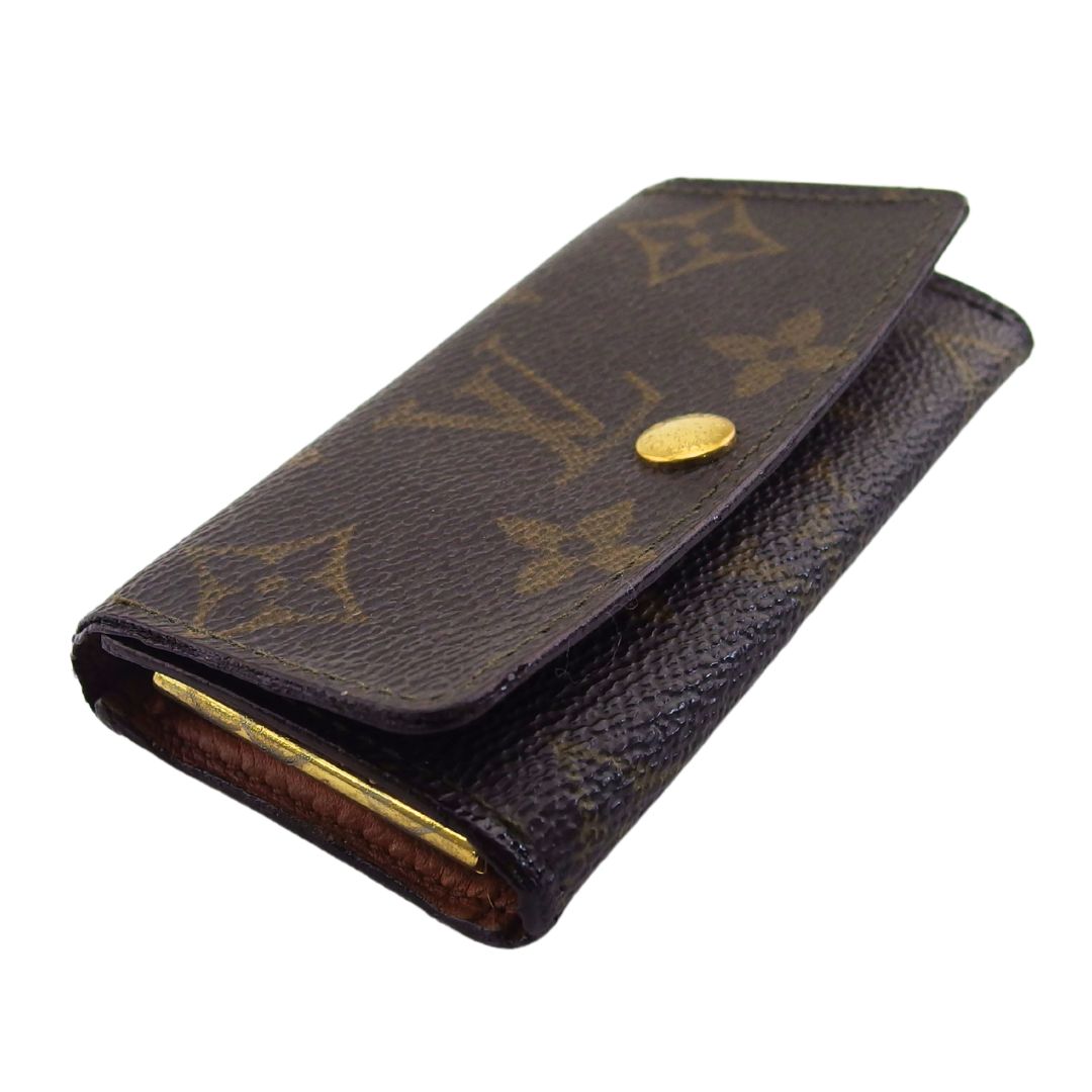 Louis Vuitton Key holder M62631 Multicles4 Brown Beige Key Chain T24953