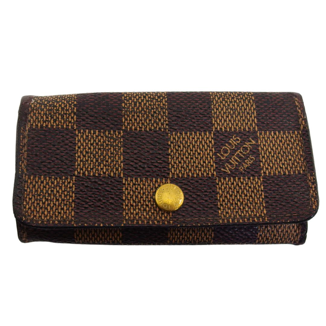 Louis Vuitton Key holder N62631 Multicles4 Brown Beige Key Chain T24957