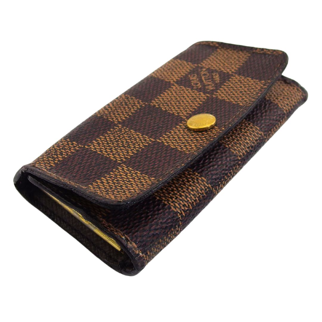 Louis Vuitton Key holder N62631 Multicles4 Brown Beige Key Chain T24957