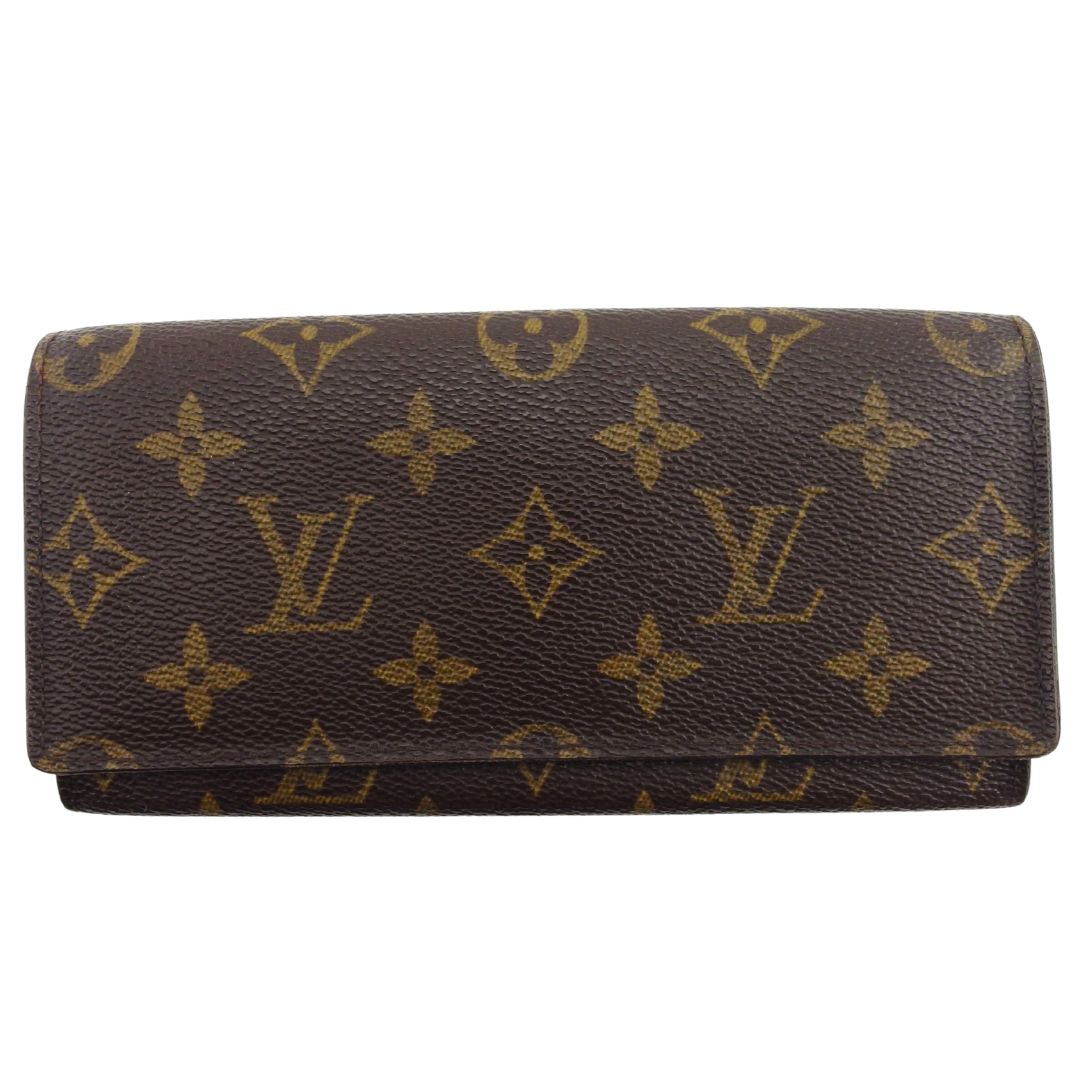 Louis Vuitton Bill Compartment x Porto Circle Brown Beige Handbag