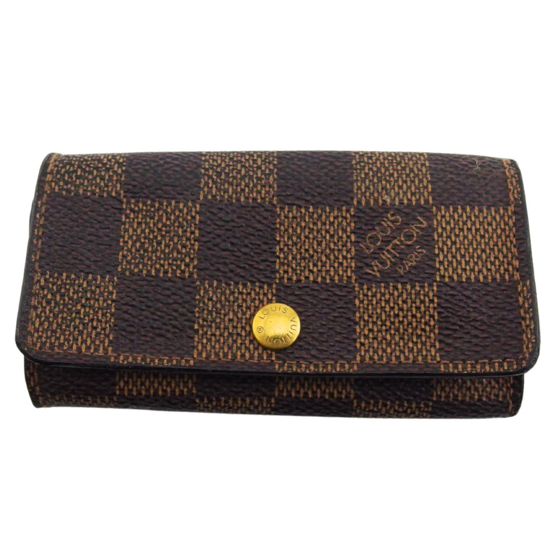 Louis Vuitton Key holder N62631 Multicles4 Brown Beige Key Chain