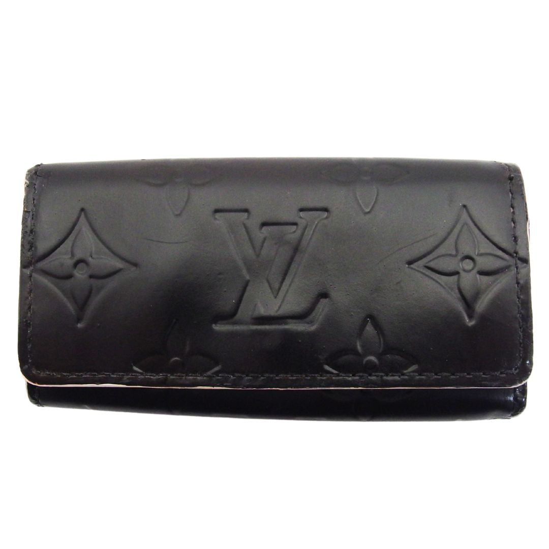 Louis Vuitton Key holder Matte x Black Pink Key Chain