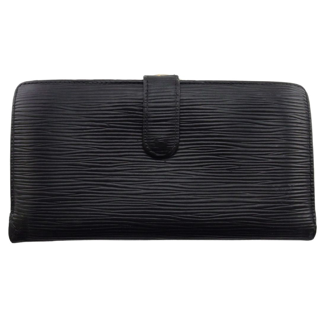 Louis Vuitton Bifold Noir Continental Wallet Case