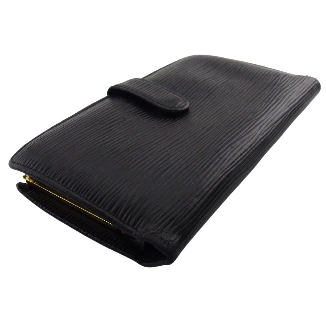 Louis Vuitton Bifold Noir Continental Wallet Case