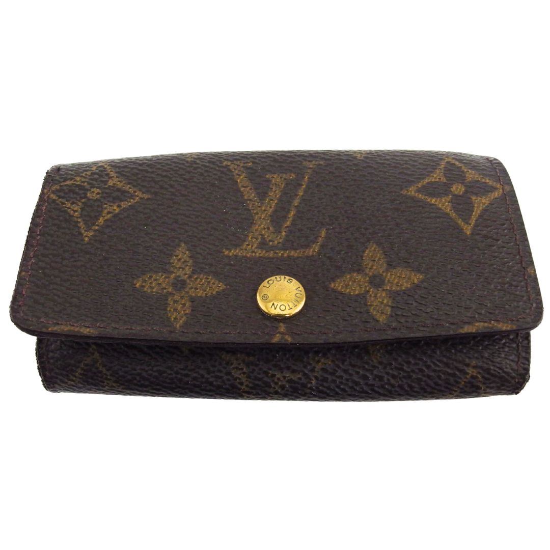 Louis Vuitton Key holder M62631 Multicles4 Brown Beige Key Chain T25053