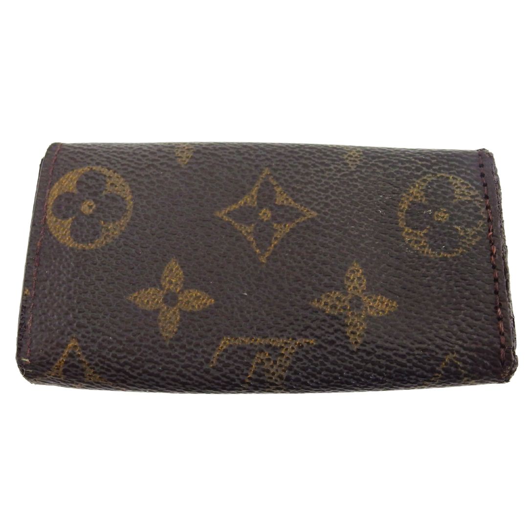 Louis Vuitton Key holder M62631 Multicles4 Brown Beige Key Chain T25053