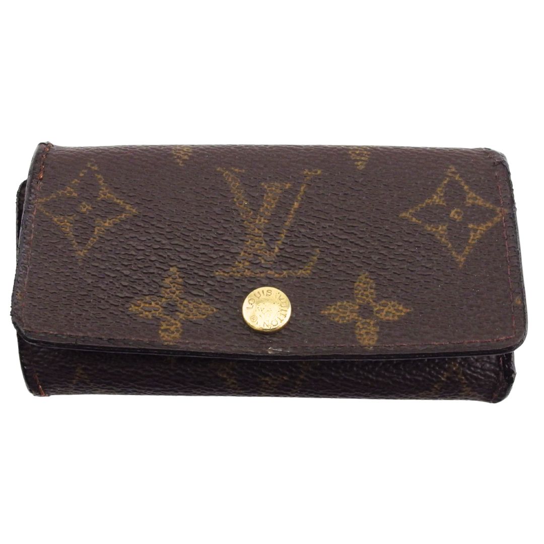 Louis Vuitton Key holder M62631 Multicles4 Brown Beige Key Chain T25161