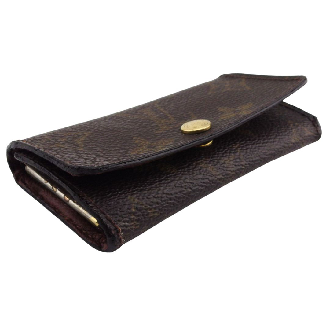 Louis Vuitton Key holder M62631 Multicles4 Brown Beige Key Chain T25161