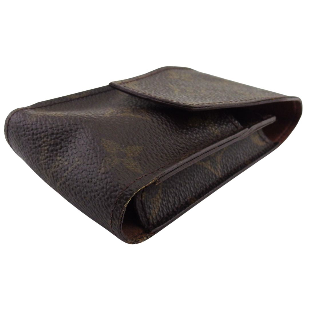 Louis Vuitton Cigarette M63024 Etui cigarette Brown Beige Handbag T25169