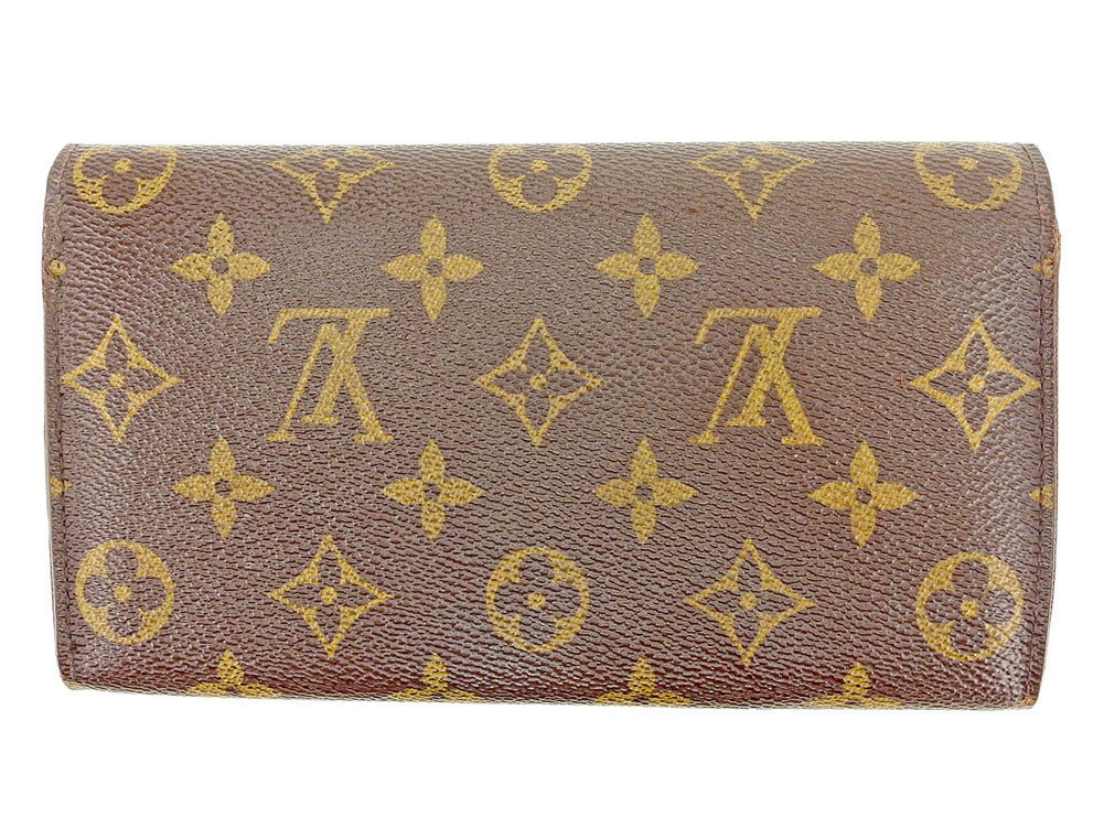 Louis Vuitton Bill Compartment M60929 Porte Billets6 Brown Handbag