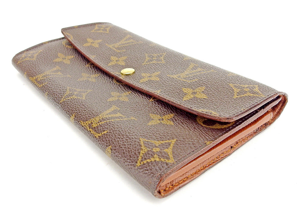 Louis Vuitton Bill Compartment M60929 Porte Billets6 Brown Handbag