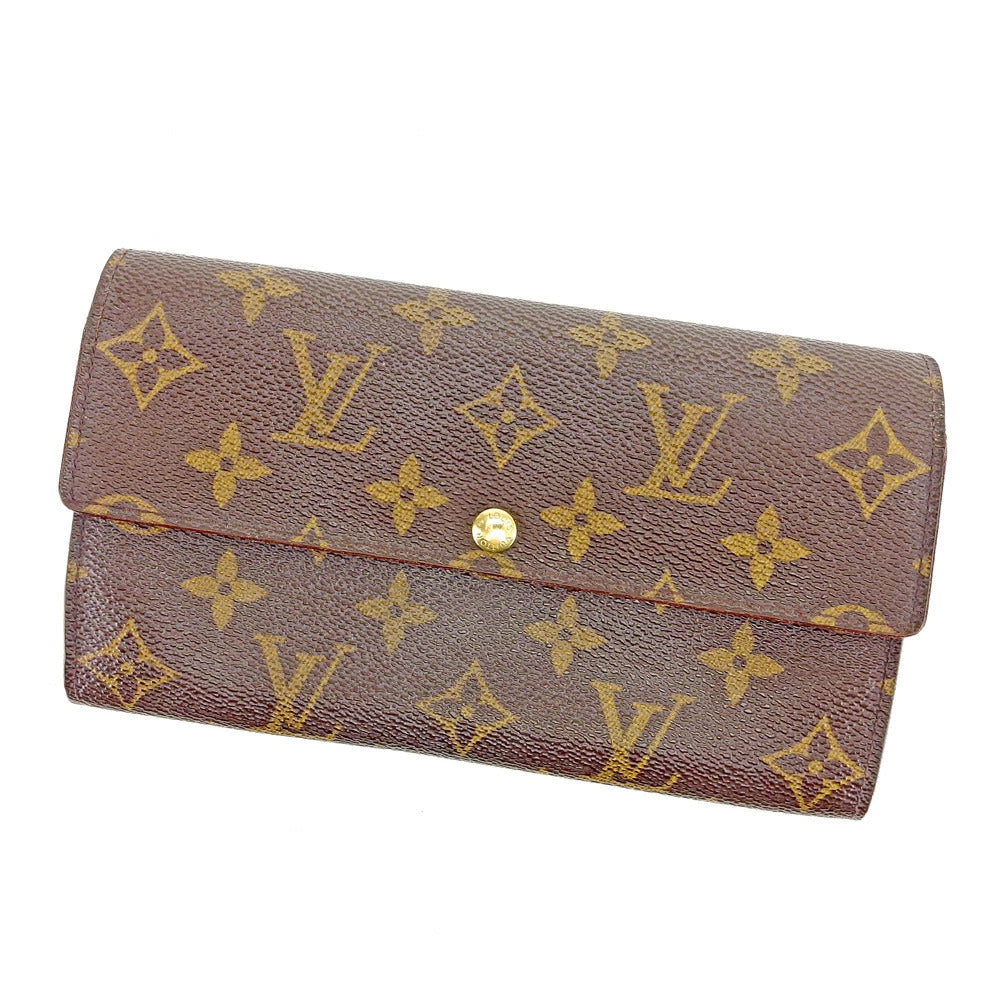 Louis Vuitton Bill Compartment M60929 Porte Billets6 Brown Handbag