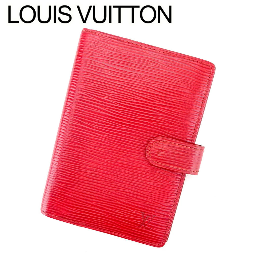 Louis Vuitton Notebook cover R20057 Agenda PM Red Handbag