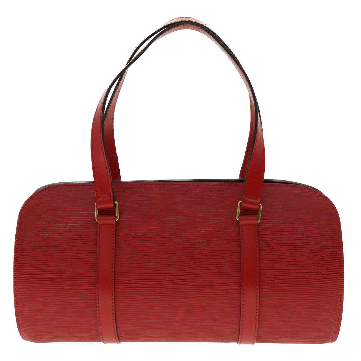 LOUIS VUITTON Epi Soufflot Hand Bag Red M52227 LV tb611