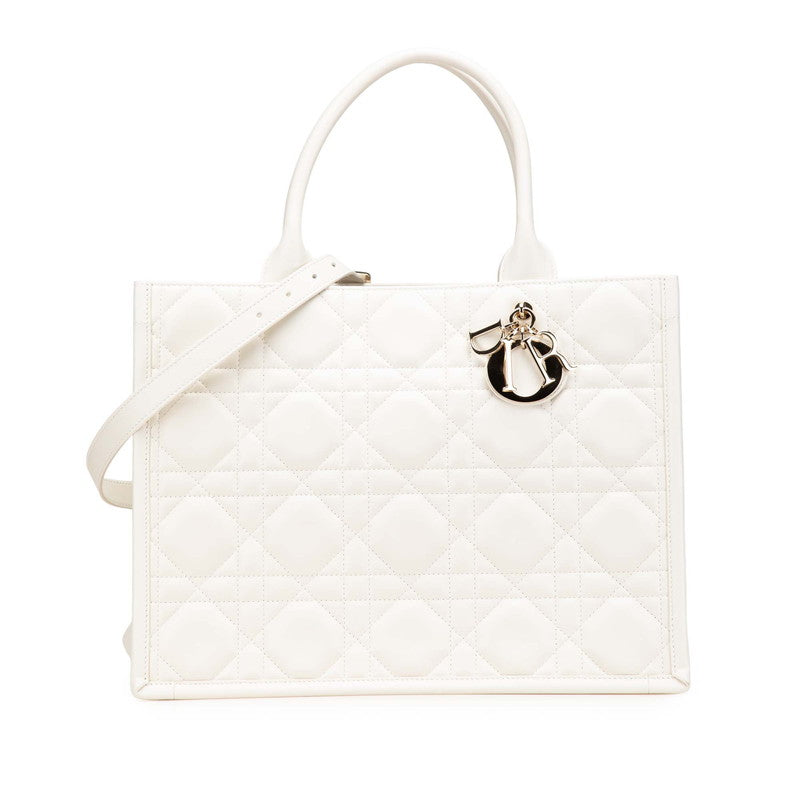 Dior Lady Cannage 2Way Bag Lambskin Travel Bag Lambskin 2Way Bag