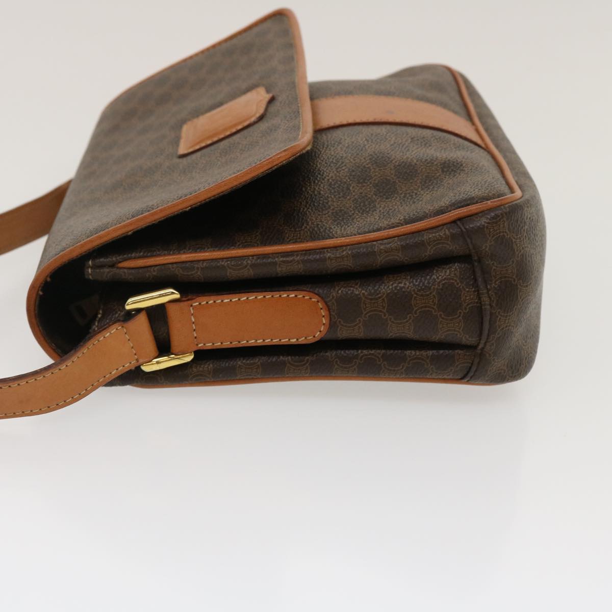 Luxury Macadam Shoulder Bag Pvc Th Leather Canvas