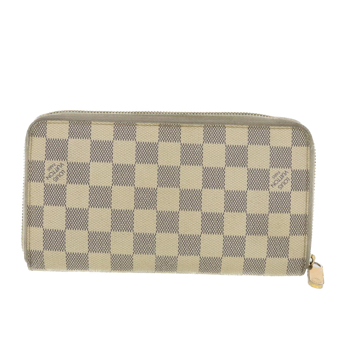 Louis Vuitton Damier Azur Zippy Organizer Long Wallet LV th3484