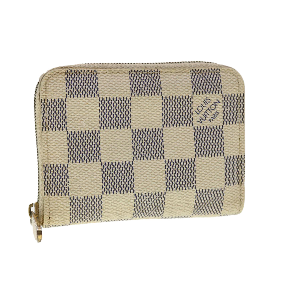 Louis Vuitton Damier Azur Zippy Coin Purse Coin Purse LV th3512