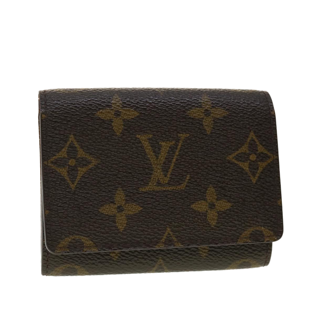 Louis Vuitton Monogram Amberop Cartes De Visit Card Case LV th3515 Wallet