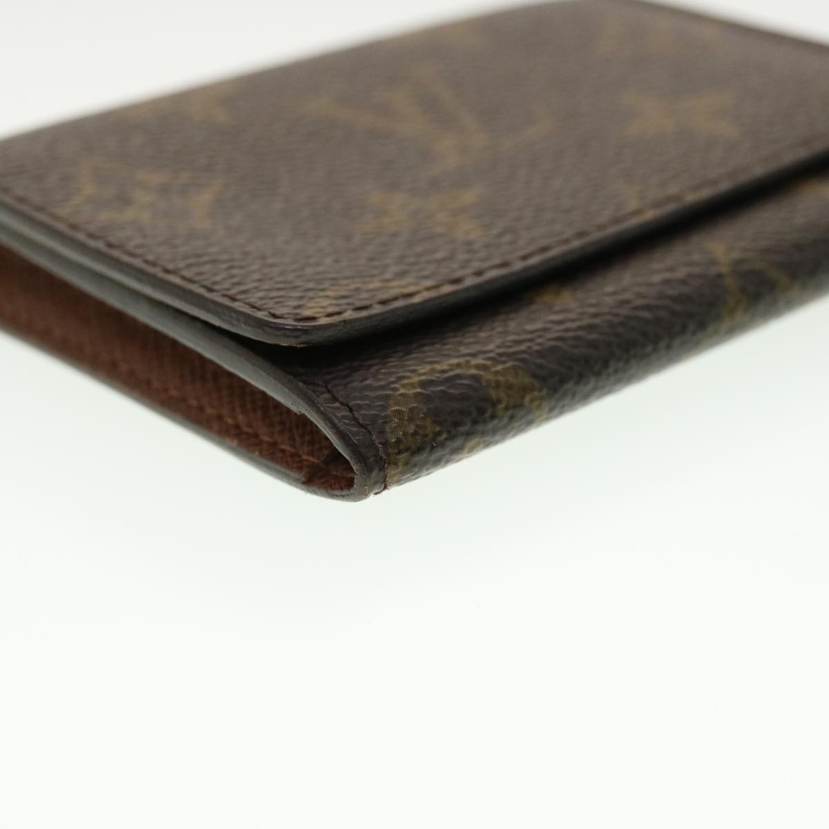 Louis Vuitton Monogram Amberop Cartes De Visit Card Case LV th3515 Wallet