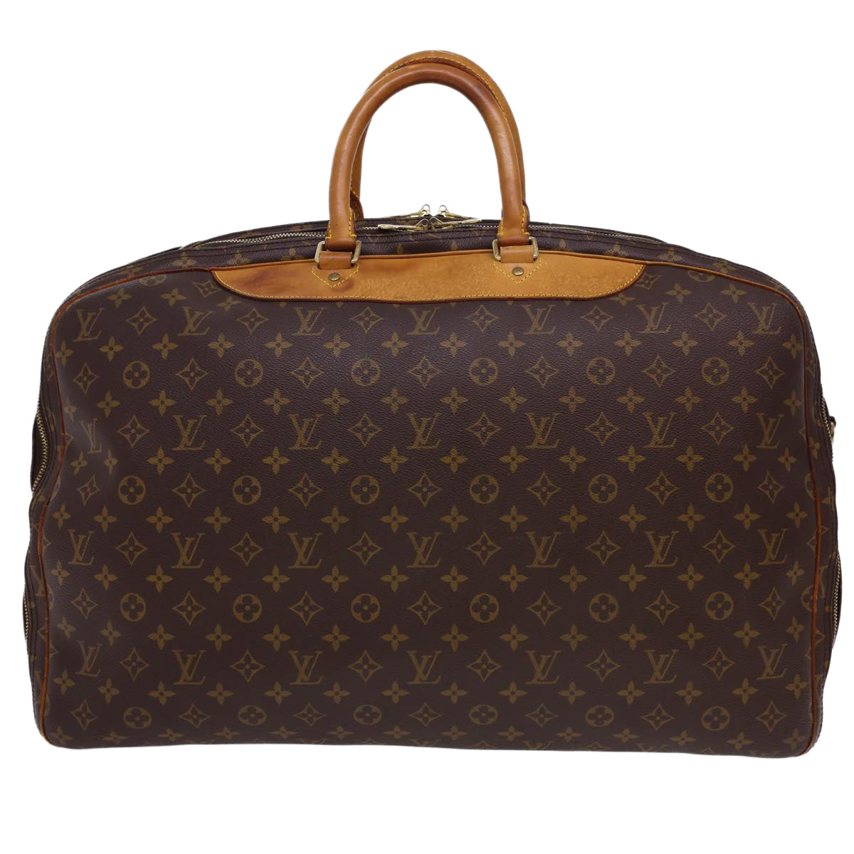 LOUIS VUITTON Monogram Alize 2 Posh Boston Bag M41392 LV th3534