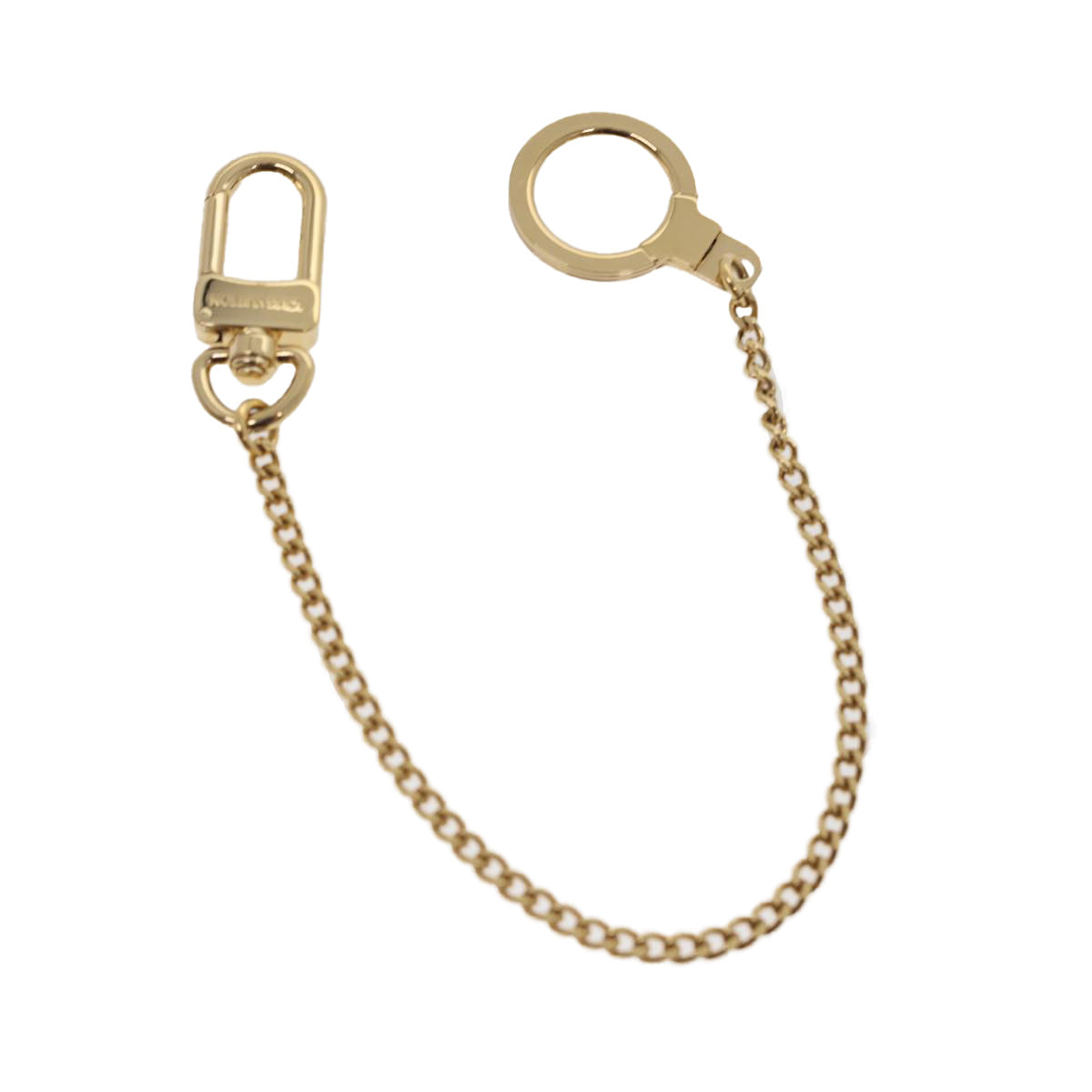 Louis Vuitton Anneau Cles Key Ring Gold Tone LV th3536