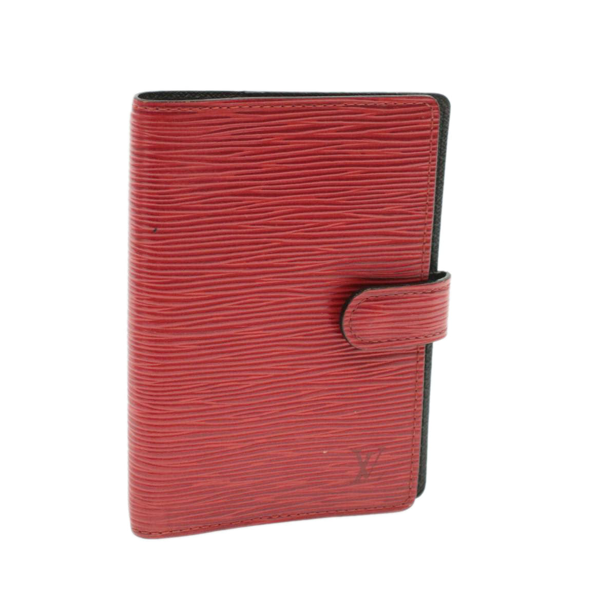LOUIS VUITTON Epi Agenda PM Day Planner Cover Red R20057 LV th652