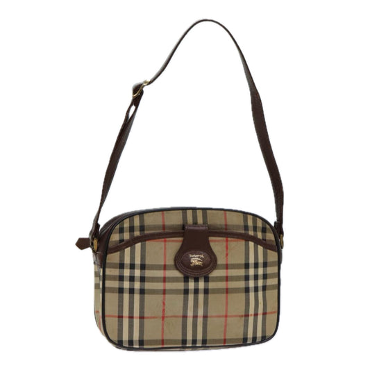 Burberry Luxury ss Nova Check Label Hand Bag Auth Canvas Black Blue Travel Bag Black Auth Ti1774