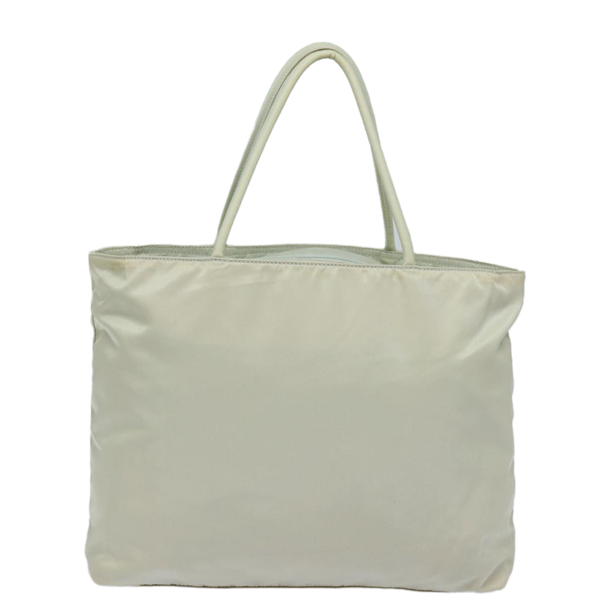 Prada Hand Bag Auth Nylon Gray Travel Bag Gray Auth Ti1783