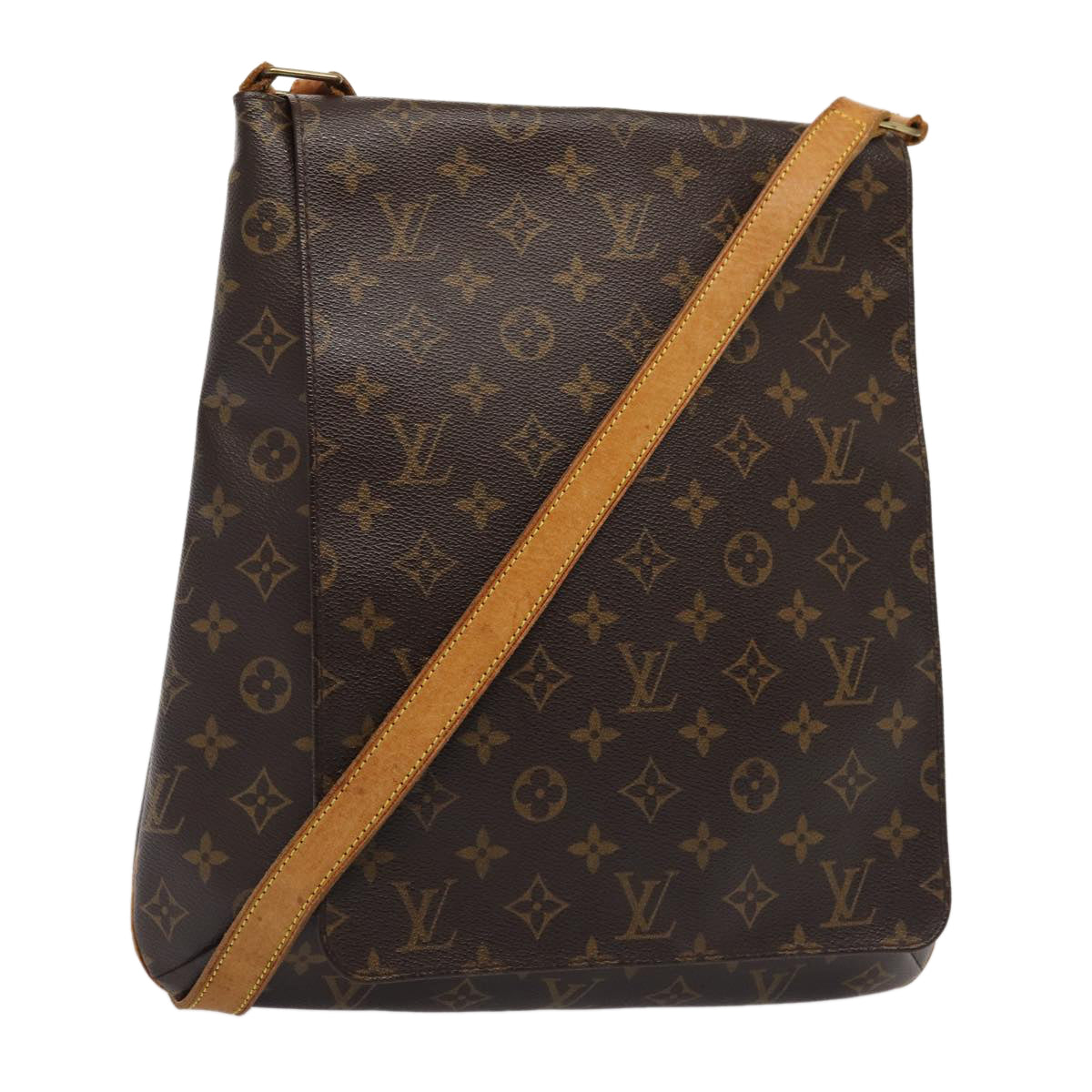 LOUIS VUITTON Monogram M tte Shoulder Bag M51256 LV Auth ti1793