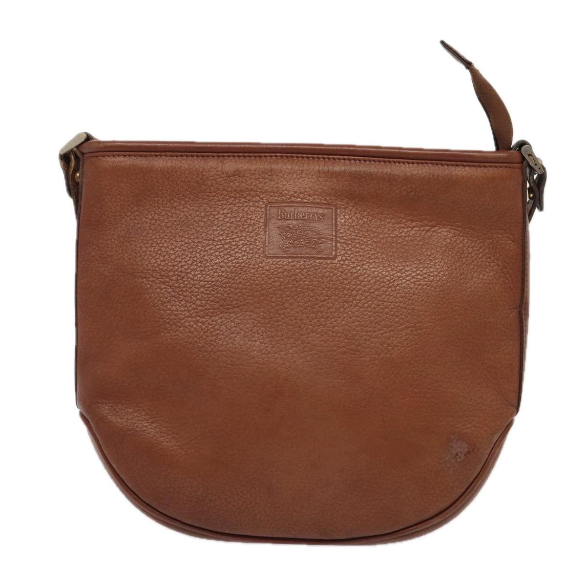 Burberry Luxury ss Shoulder Bag 2Set Auth Ti1942 Leather Brown