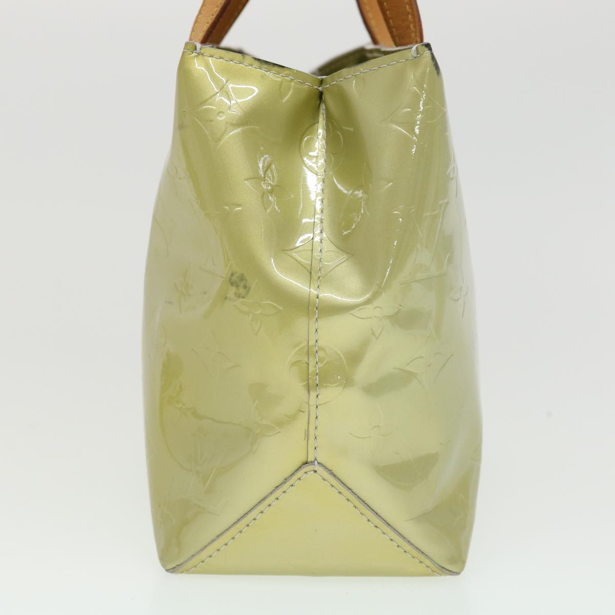 LOUIS VUITTON Monogram Vernis Reade PM Hand Bag Gris M91145 LV ti985