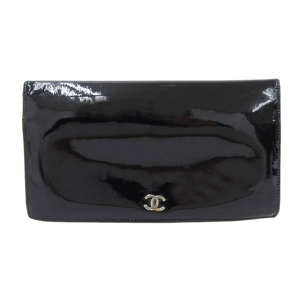 Chanel Black Bifold Long Wallet