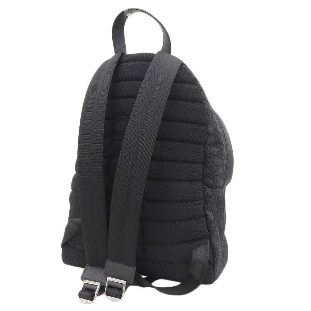 Dior Christian Backpack Leather Canvas