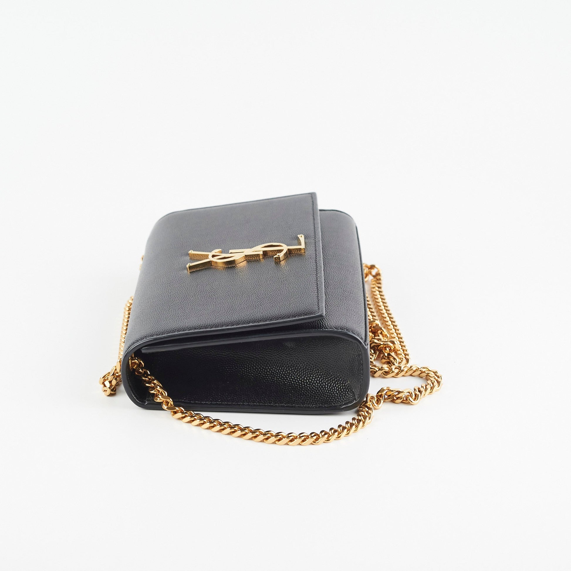 YSL Saint Laurent Kate Bag Black Small Chain Crossbody Bag