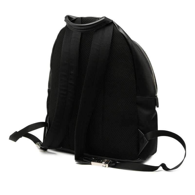 Fendi Face Backpack Leather Nylon