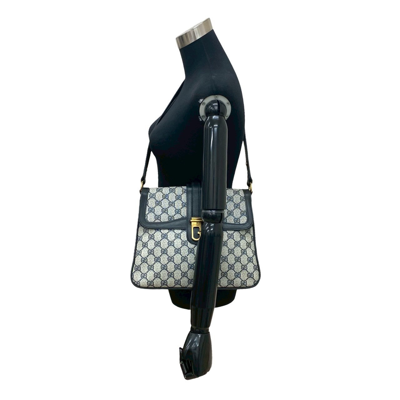 Gucci Shoulder Bag Leather Logo Shoulder Bag
