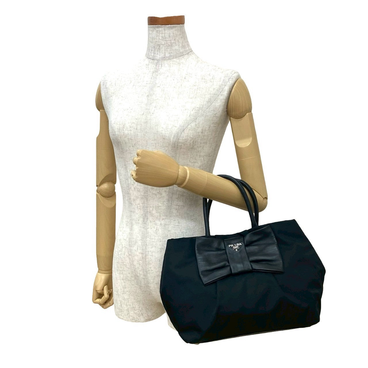 Prada Prada Nylon Leather Handbag 1 Travel Bag