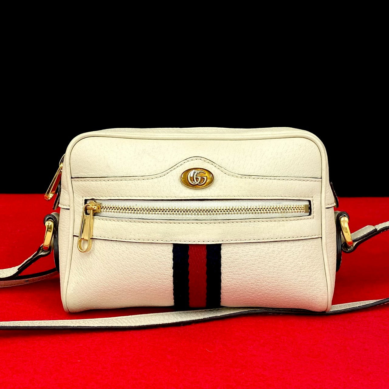 Gucci Ophidia Shoulder Bag Leather Mini