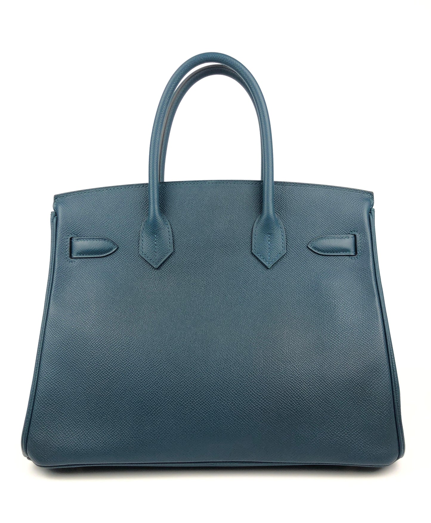 Hermes Luxury Cm Colvert Epsom Birkin With Hardware Blue Gold Travel Bag