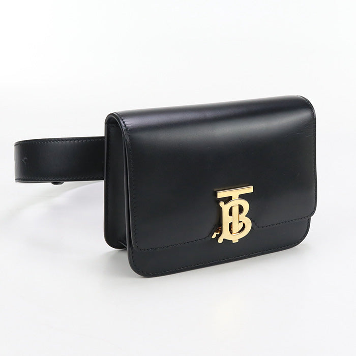 Burberry Tb Belt Bag Body Bag Unisex Leather