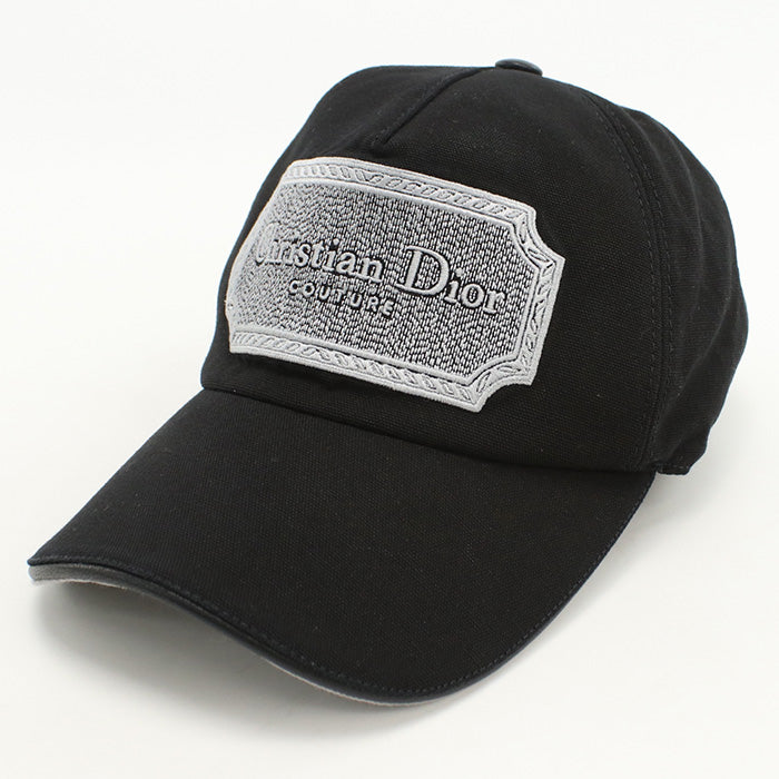Dior Baseball Cap Couture Cap Cotton % Mens Black Travel Bag