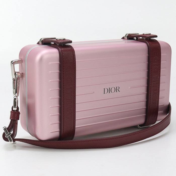 Dior Shoulder Bag Rimowa Personal Crossbody Bag Trunk Pink Mini